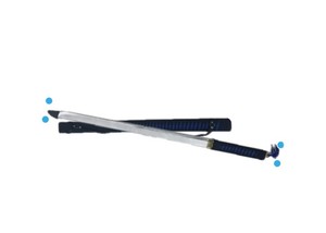 New  Decorative KATANA w Scabbard - 36