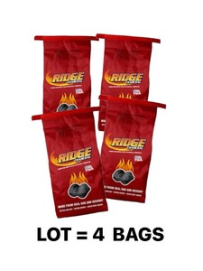 4 BAGS of CHARCOAL - 16 lbs each