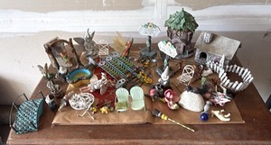 Fairy garden pieces