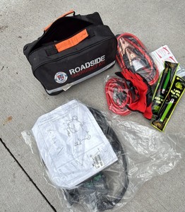 roadside emergency kit complete with all your needs and a Chrysler trailer tow harness for a Dodge