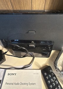Sony personal audio docking system