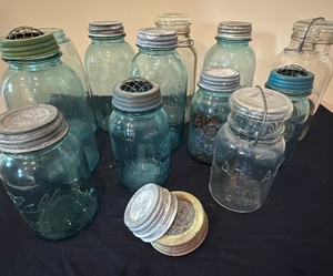 vintage mason jars