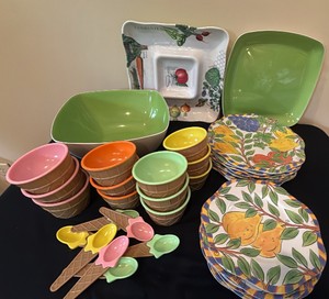 plastic kitchenware set