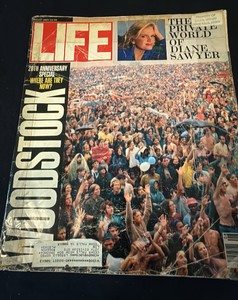 August 1989 Life Magazine, 20th anniversary special of Woodstock