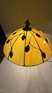Tiffany style stained glass lamp
