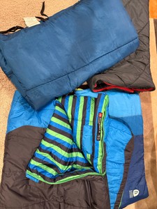 Four Sleeping Bags from NorthFace, Sierr Design, Ozark Trail & Exxel Outdoors