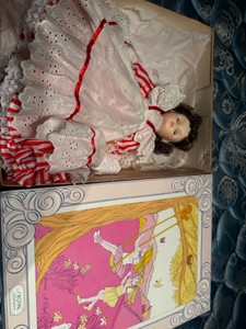 Porcelain vintage collector doll from Royal House of Dolls