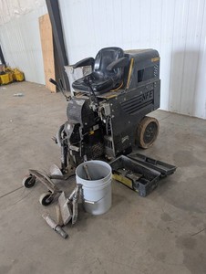 NFE Electric Ride On Floor Scraper.