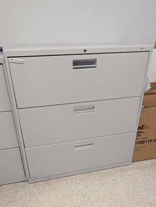 HON 3-Drawer Lateral File Cabinet 36 X 18 X 42 in