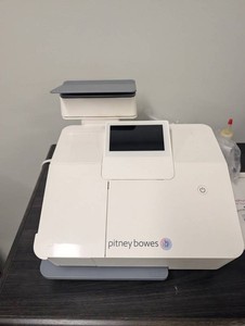 Pitney Bowes Mailing System With Carrying Bag