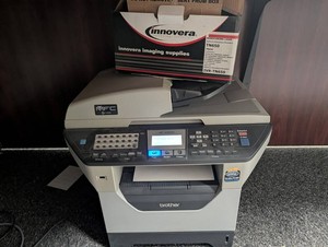 Brother MFC-8480DN Monochrome Laser Multifunction Printer With TN650 Toner