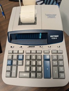 Victor 1530-6 Printing Calculator