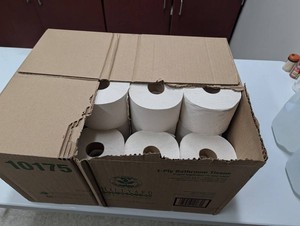 Hillyard 1-Ply Bathroom Tissue 36 Rolls