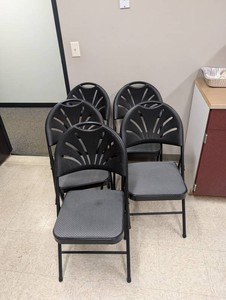 Stacking Folding Chairs (Lot of 5)