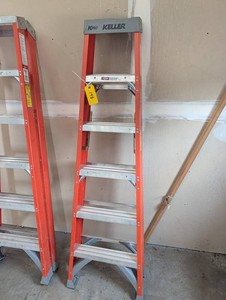 Keller Kpro 976 Fiberglass Step Ladder 6 Ft Type IA 300 Lb