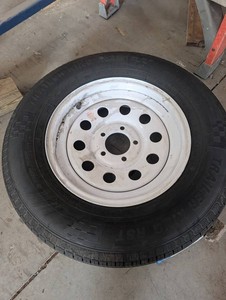 Trailer King RST49T Trailer Tire & Steel Wheel