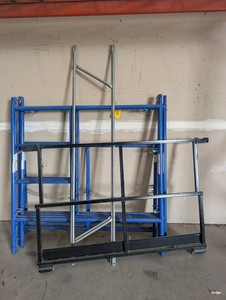 Industrial Scoffolding Folding Barricade Set (4-Piece)
