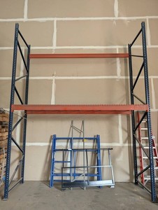 Industrial Pallet Racking System With Wire Decking