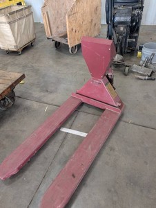 Scale Pallet Jack With Digital Display