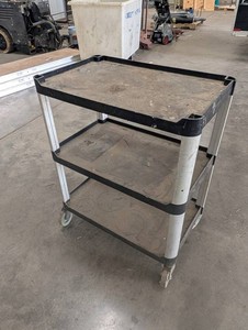 3-Shelf Rolling Utility Cart