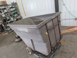Industrial Hopper Cart 81 X 56 X 44 in