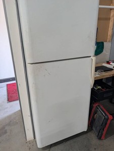 White Top-Freezer Refrigerator