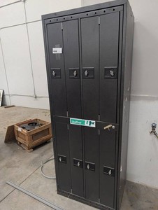UniFirst 8-Door Metal Locker Cabinet