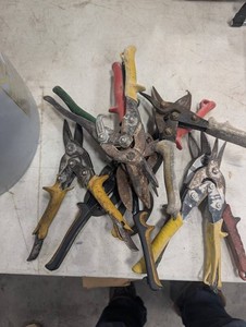 Mixed Lot Aviation Snips Tin Snips Shears