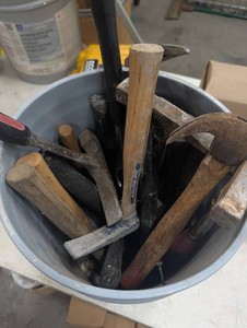 Mixed Lot of Hammers and Hand Tools