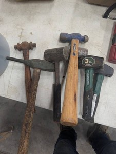 Hammer & Mallet Mixed Lot 3 Lb Drilling Hammer