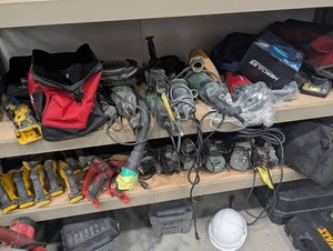 Milwaukee, DeWalt, Bosch & Metabo HPT Power Tool Mixed Lot