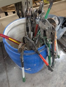 Assorted Long-Handled Lopping Tools Mixed Lot