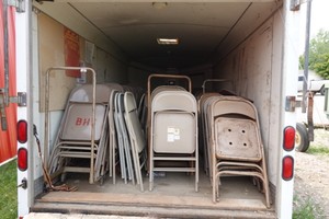 150 - folding chairs & 6 tables