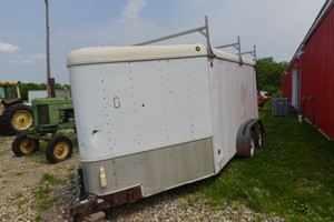 United enclosed trailer (damaged)