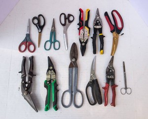 Assorted Snips & Scissors  13 Piece Set