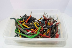 Assorted Screw-In Storage Hooks Collection