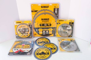 DeWalt Circular Saw Blades  Assorted Sizes  Most New