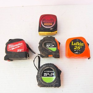 Tape Measures  Set of 5