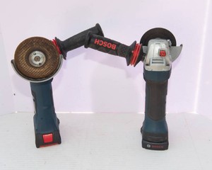 Bosch Cordless Angle Grinders  Set of 2 with Battery