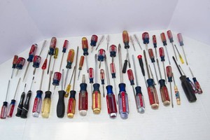 Flat-Head Screwdrivers  Large Assortment
