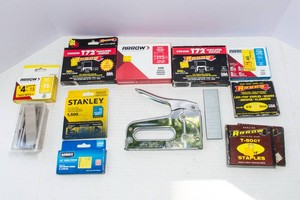 Arrow T50 Staple Gun & Assorted Staples