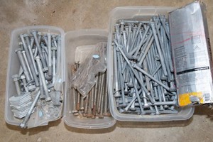 Large Bolts & Heavy-Duty Fasteners  Assorted