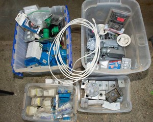 Assorted Electrical Supplies & Hardware