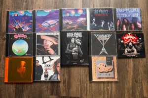 Assorted Music CDs  13 Total  The Police, Chicago, Austrian Death Machine & More