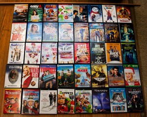 Large DVD Collection #35 - Easy A, Night at the Museum, Secondhand Lions