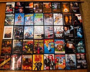 Large DVD Collection #45 - Fracture, The Full Monty, Fugitive Hunter