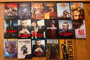 TV Series DVD Collection  Reacher, Ray Donovan, Rescue Me & More