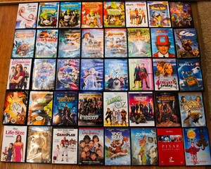 Childrens Movie Collection  40 DVDs