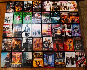 Vast Collection of DVDs #58 - Ghostbusters, Ghost Rider, G.I. Joe