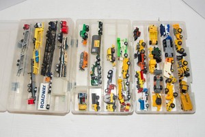 Toy Vehicles  3 Containers Full